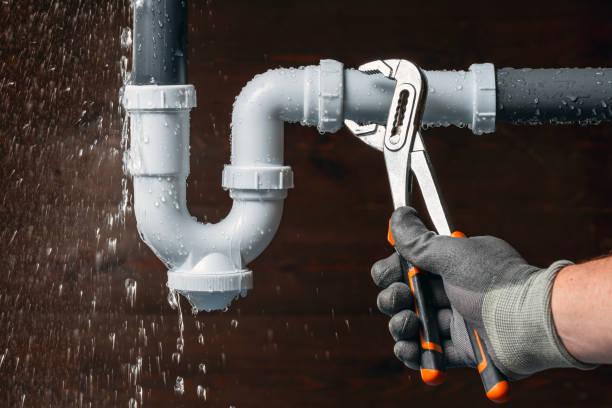 Professional Sewer Line Repair technician working in Warrensburg, NY